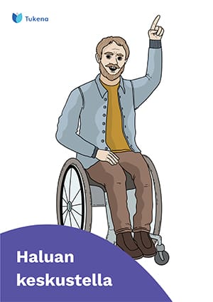 Haluan keskustella -korttipakan kansi