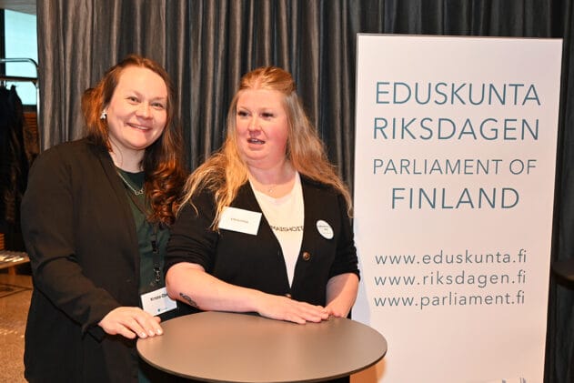 Krista Ojala ja Eini Elomaa
