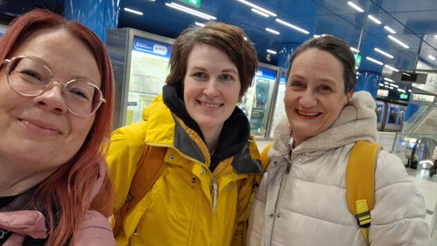 Riikka Matinaho ja Jenni Kujansivu