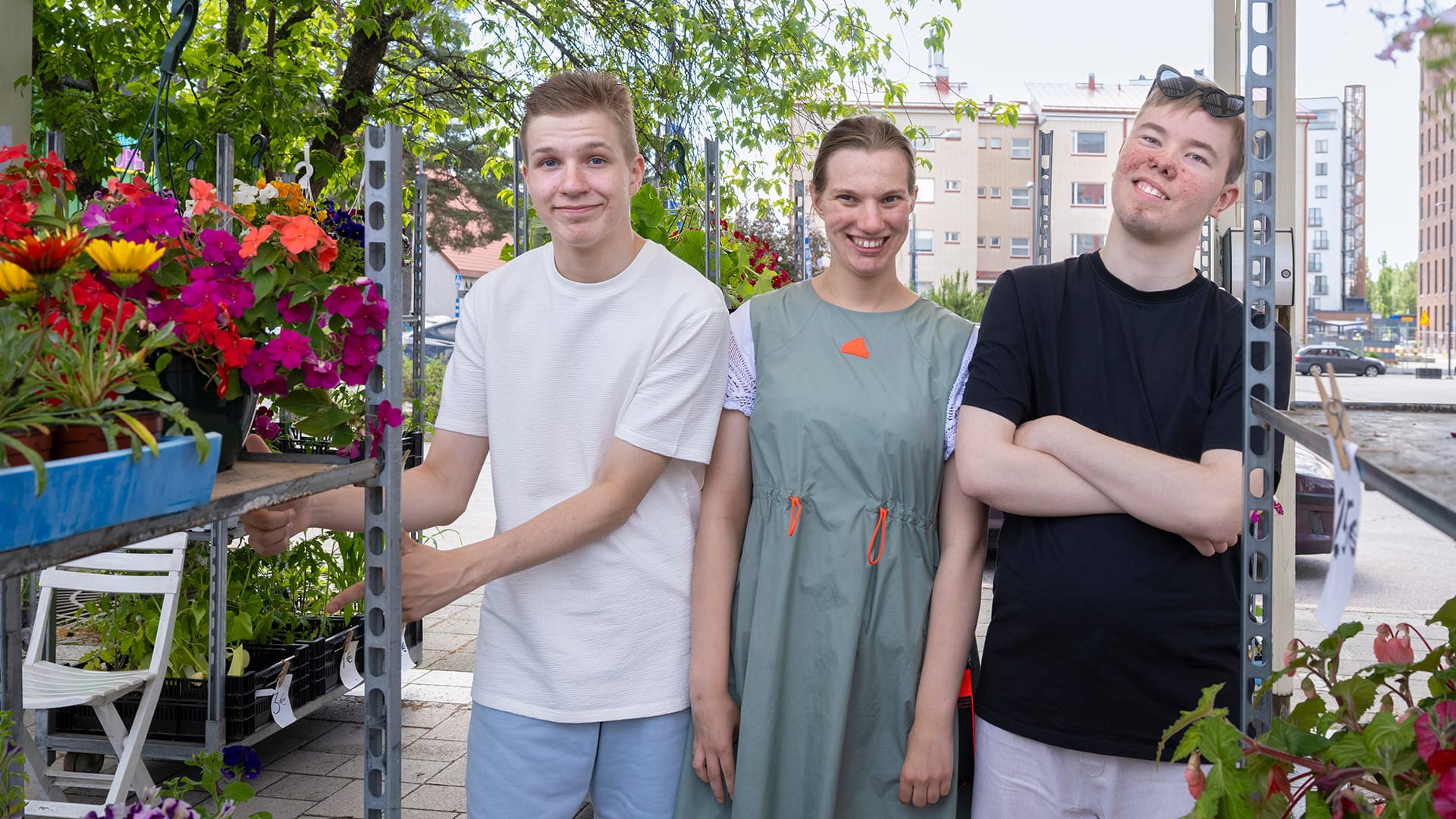Kolme nuorta